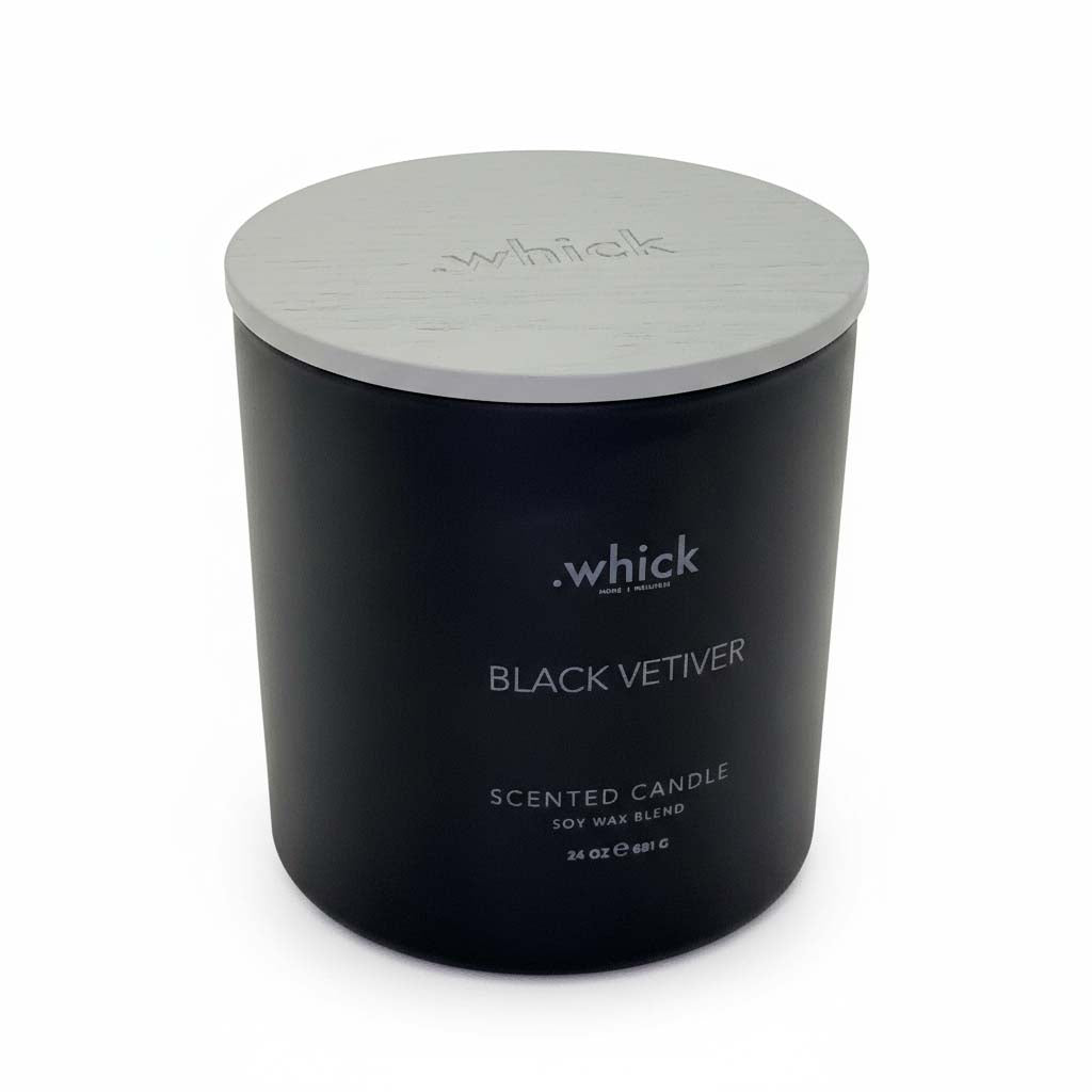 Black Vetiver Candle