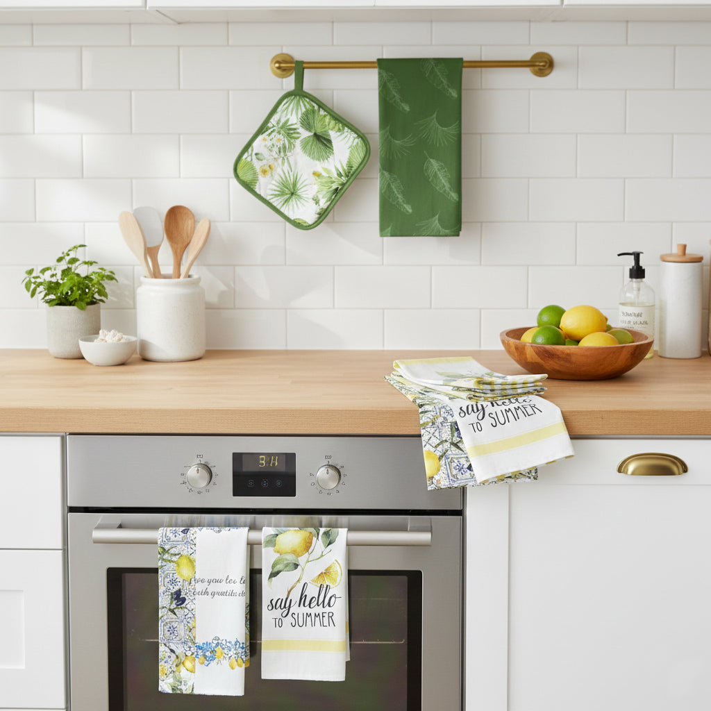 CANNON VIBRANT KITCHEN TOWELS (3-PIECE SET)