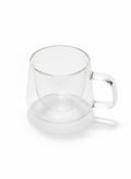 DOUBLE WALL GLASS MUGS