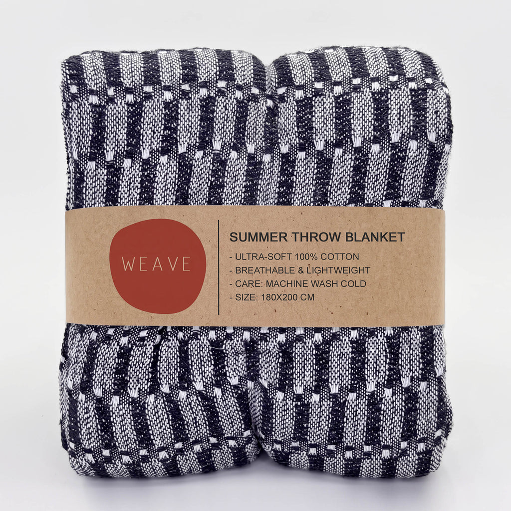 COAL THROW BLANKET