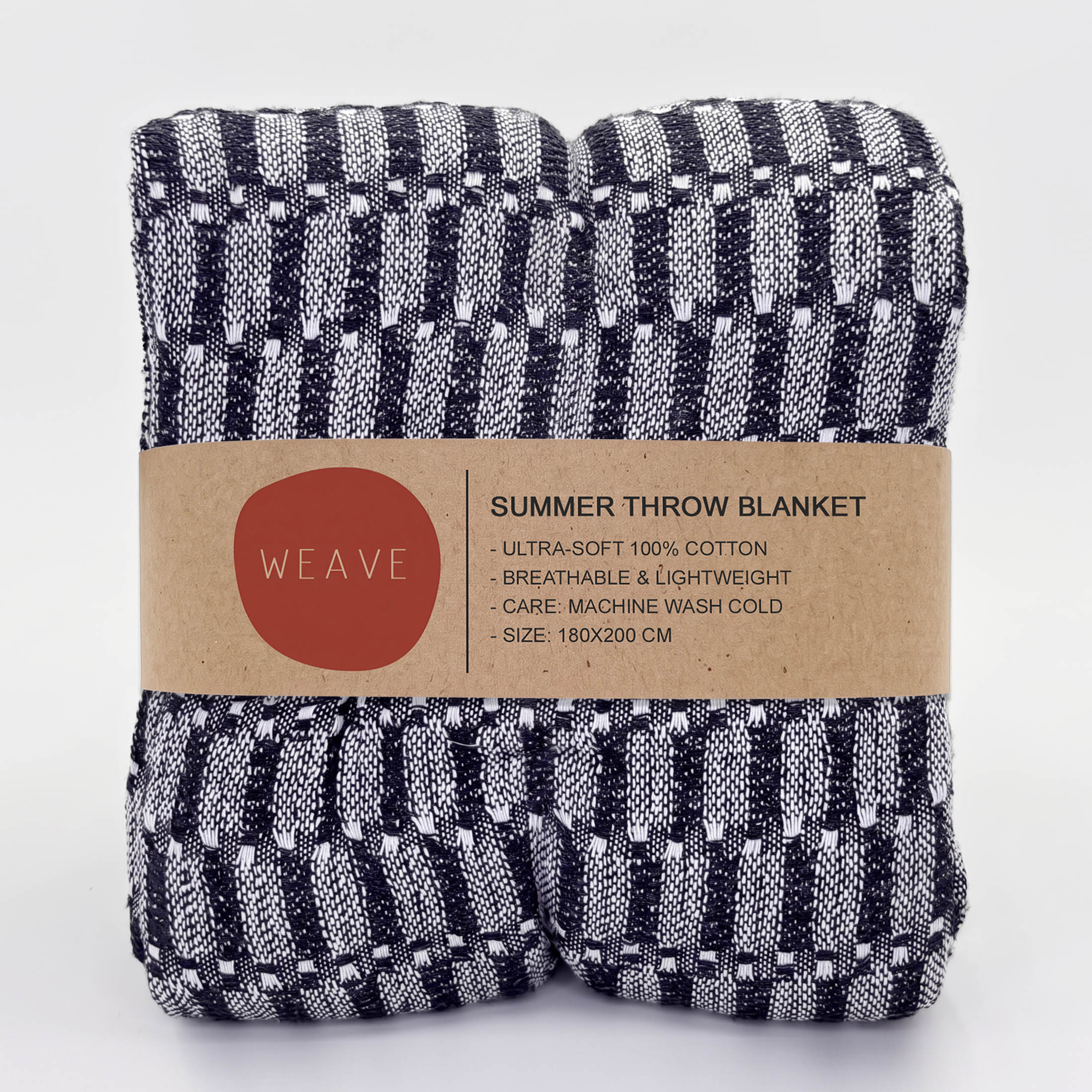 COAL THROW BLANKET