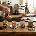 ART COFFEE CUPS (SET OF 4) D