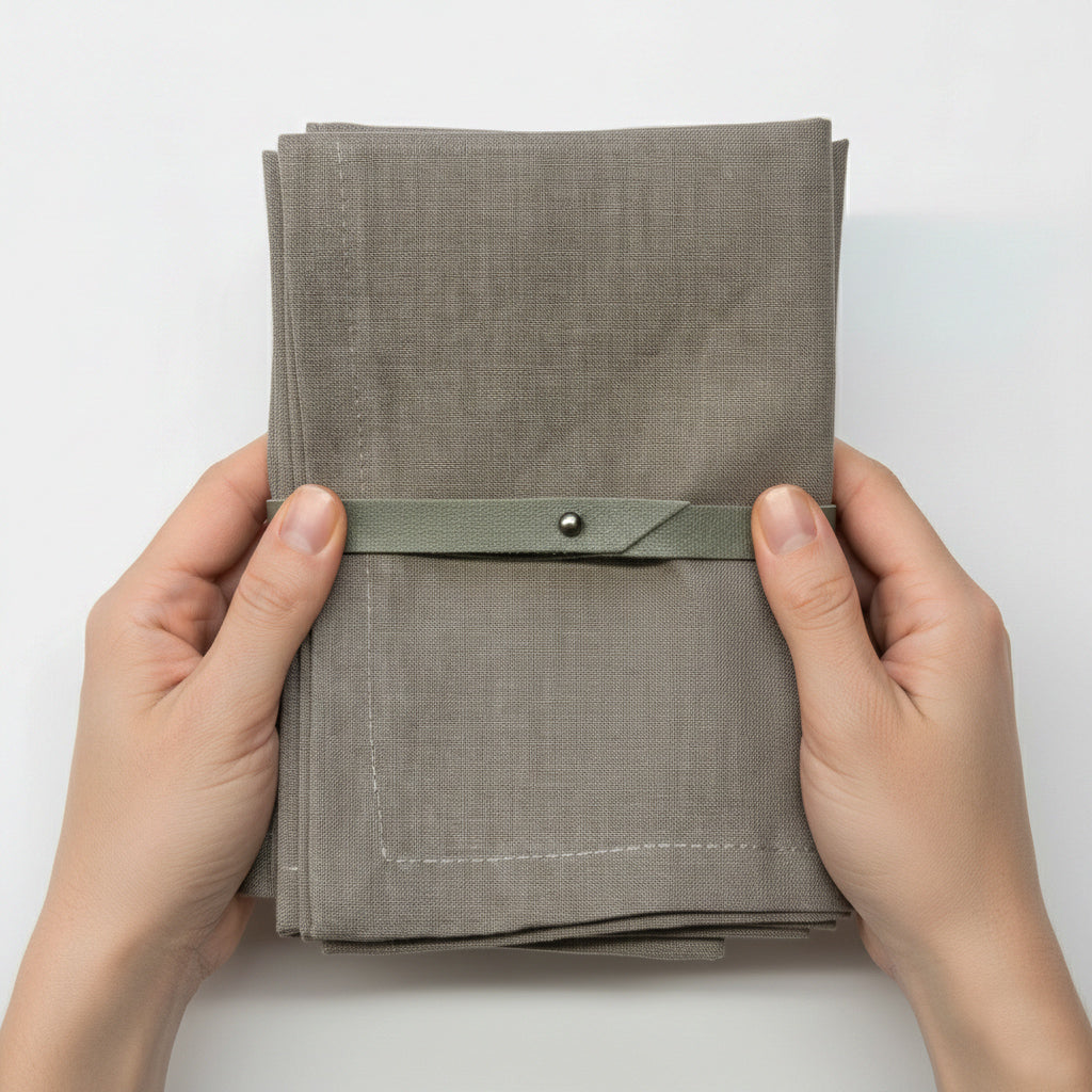 100% LINEN NAPKINS (SET OF 4)