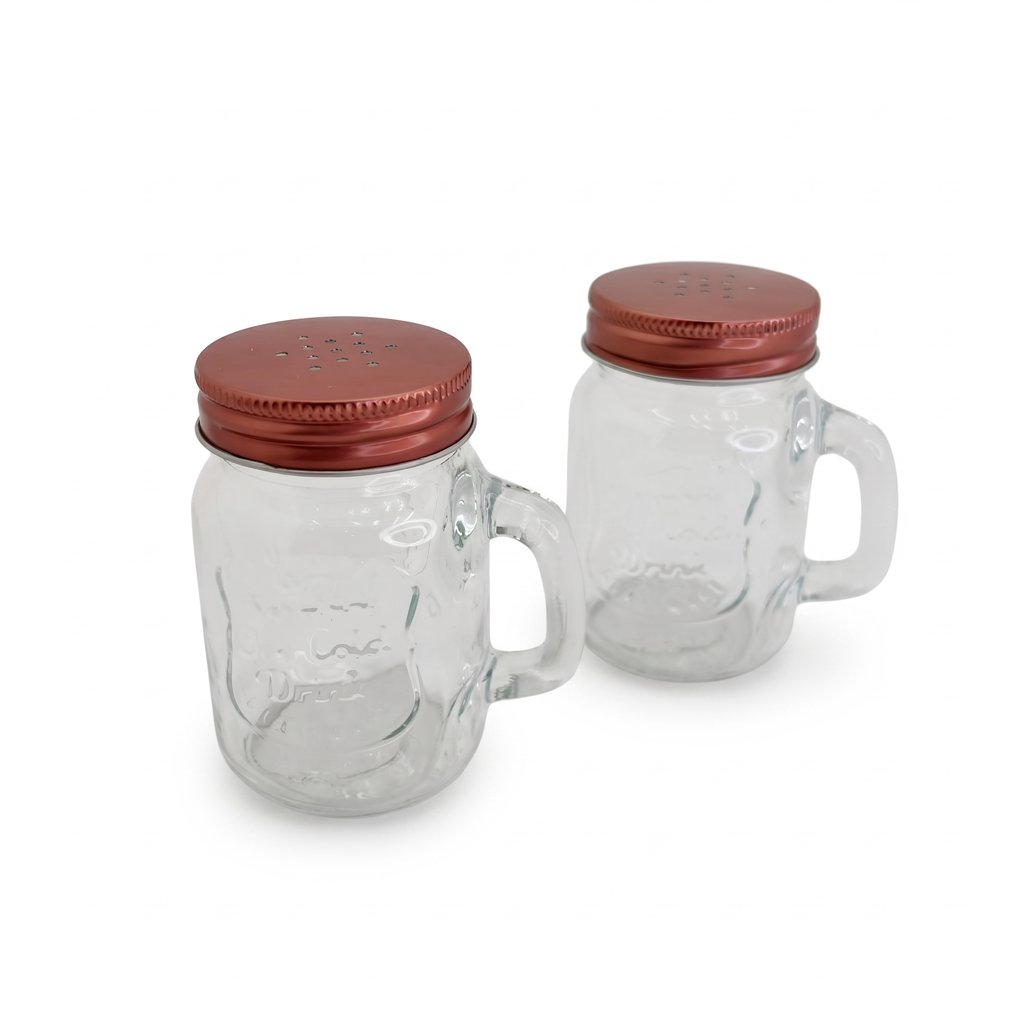 Danny Home Rose Gold Mini Mason Jars