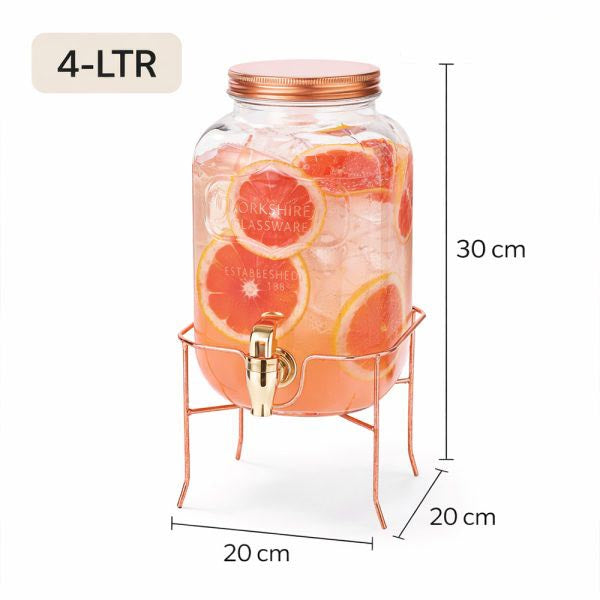 Danny Home Water Dispenser with Metal Stand 4-Liter