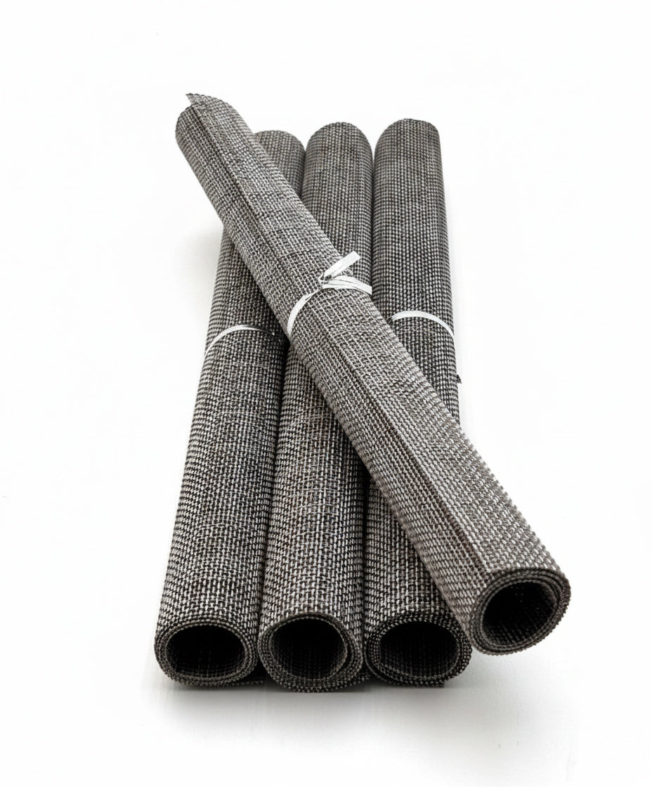 WOVEN PVC PLACEMATS (SET OF 4)
