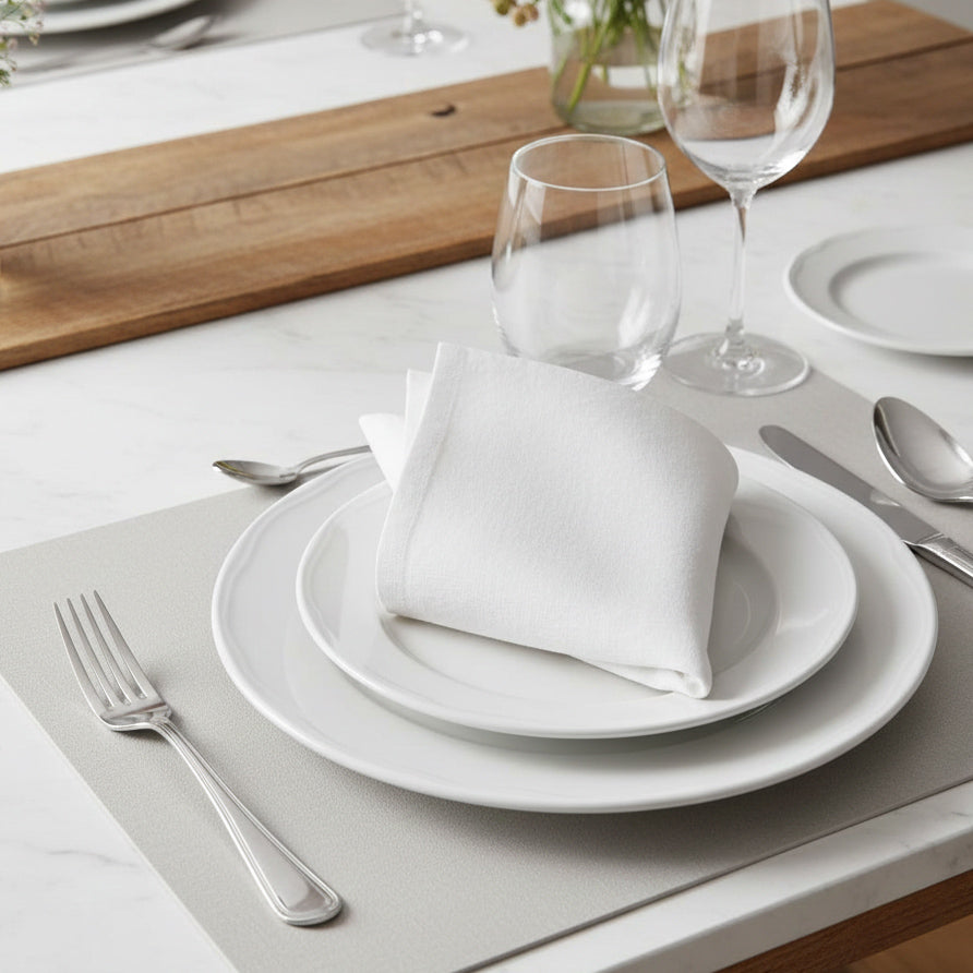 100% LINEN NAPKINS (SET OF 4)