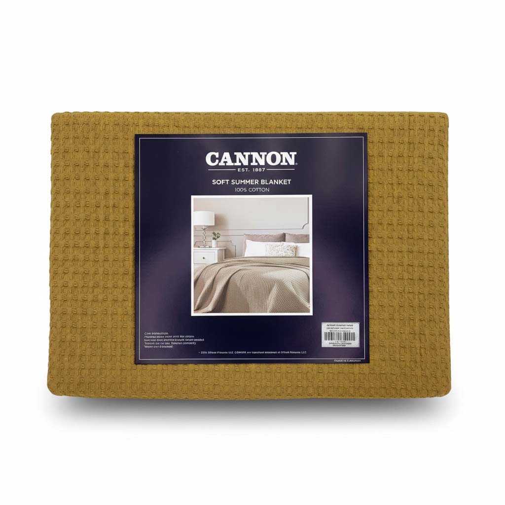 SOFT SUMMER BLANKET YLW SIENNA