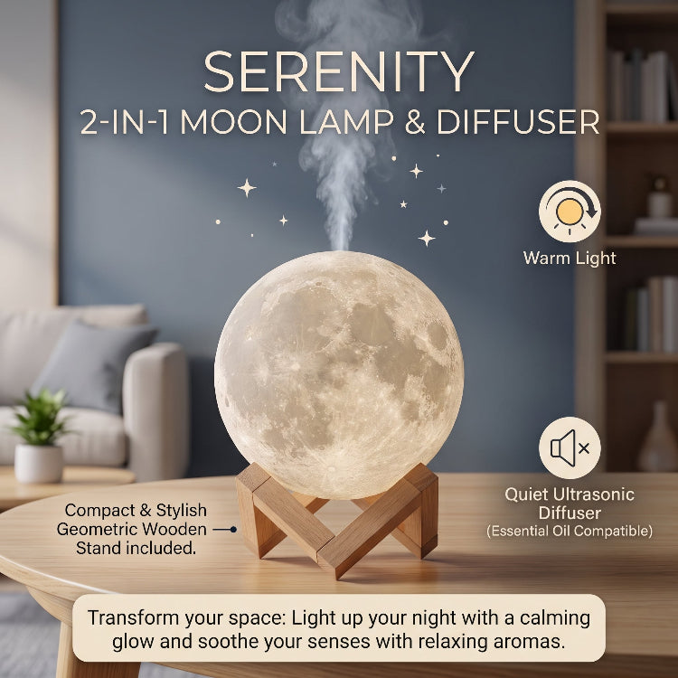 MOON LAMP - DIFFUSSER 2 IN 1