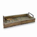 RUSTIC WOODEN TRAY SMALL
