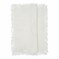 WHITE LINEN TABLE RUNNER