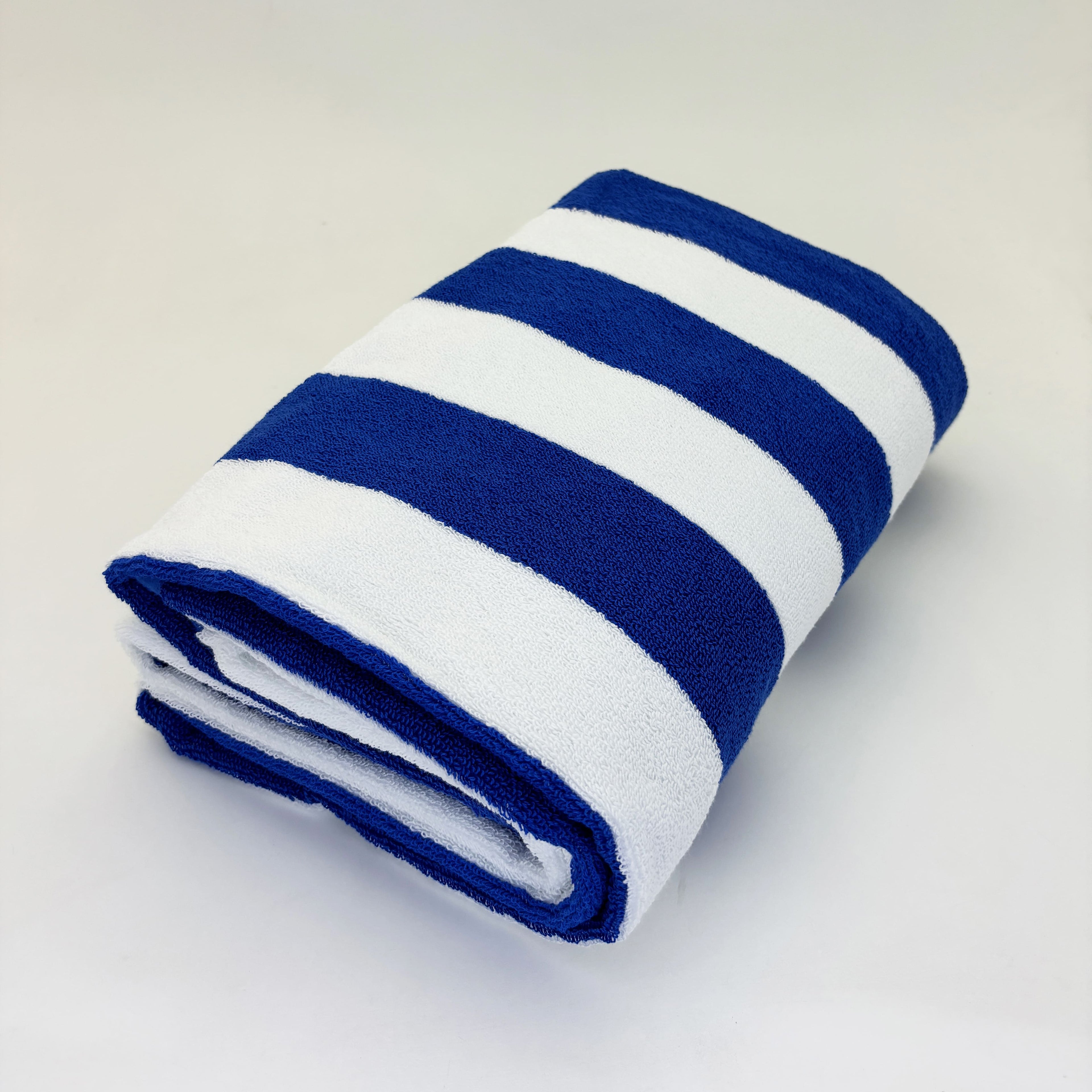 Beach Towel - Blue & White