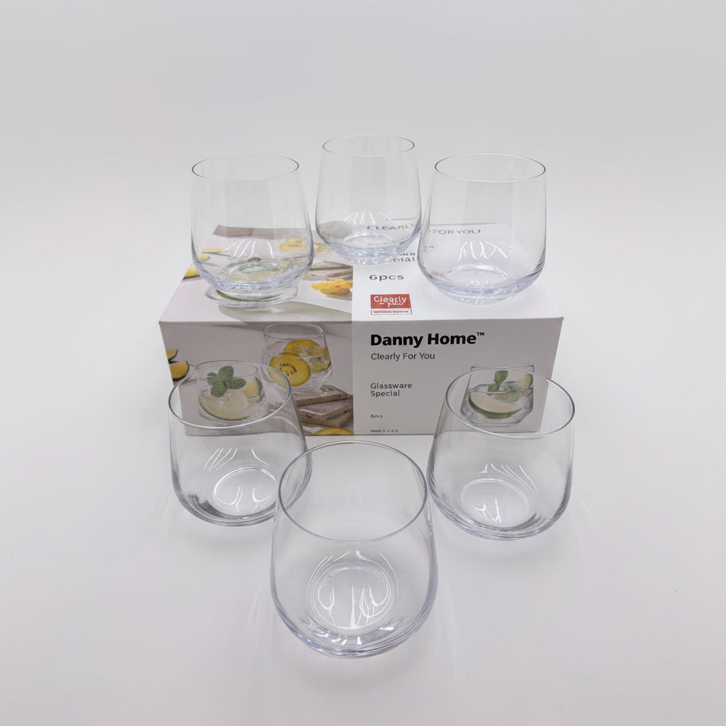Danny Home Boutique 6-piece glassware set