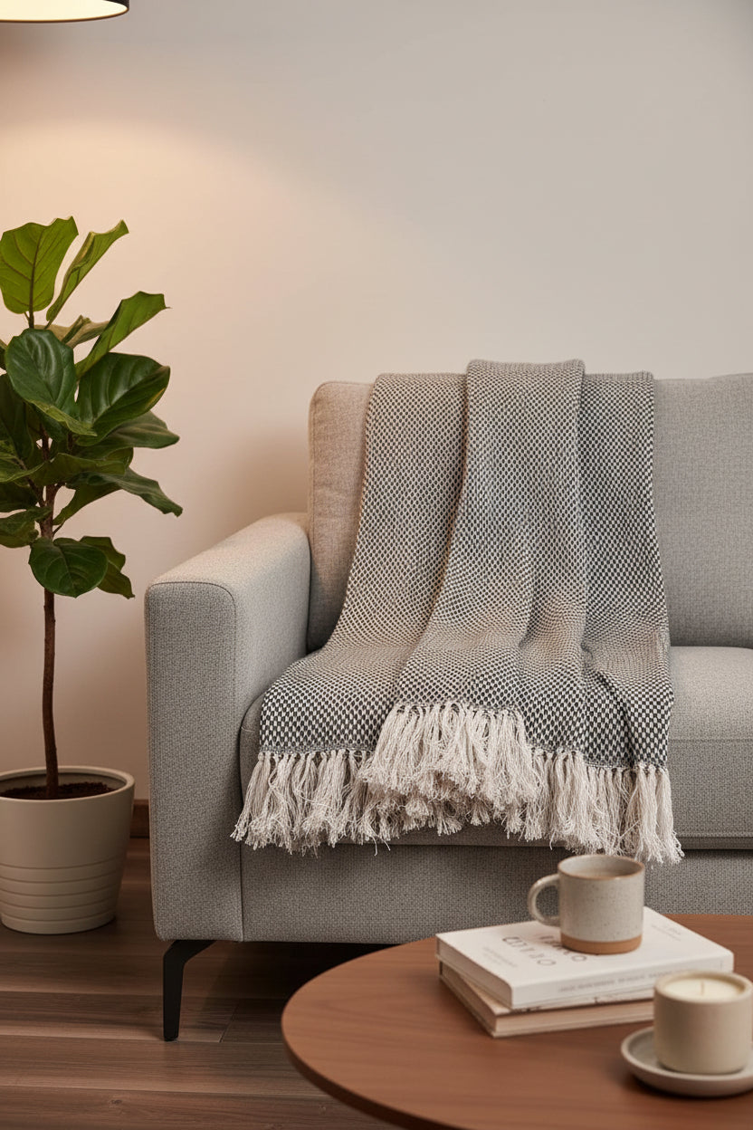 CHEVRON THROW BLANKET