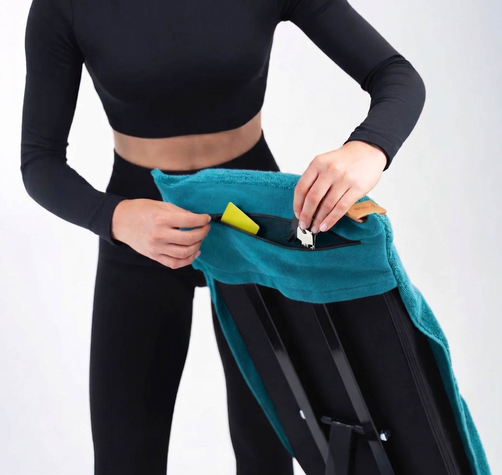 TOWELL+PRO TECHNICAL GYM TOWEL BLUE