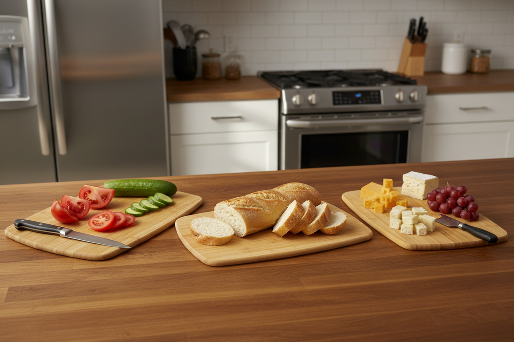 Danny Home™ 3-Piece Bamboo Cutting Board Set
