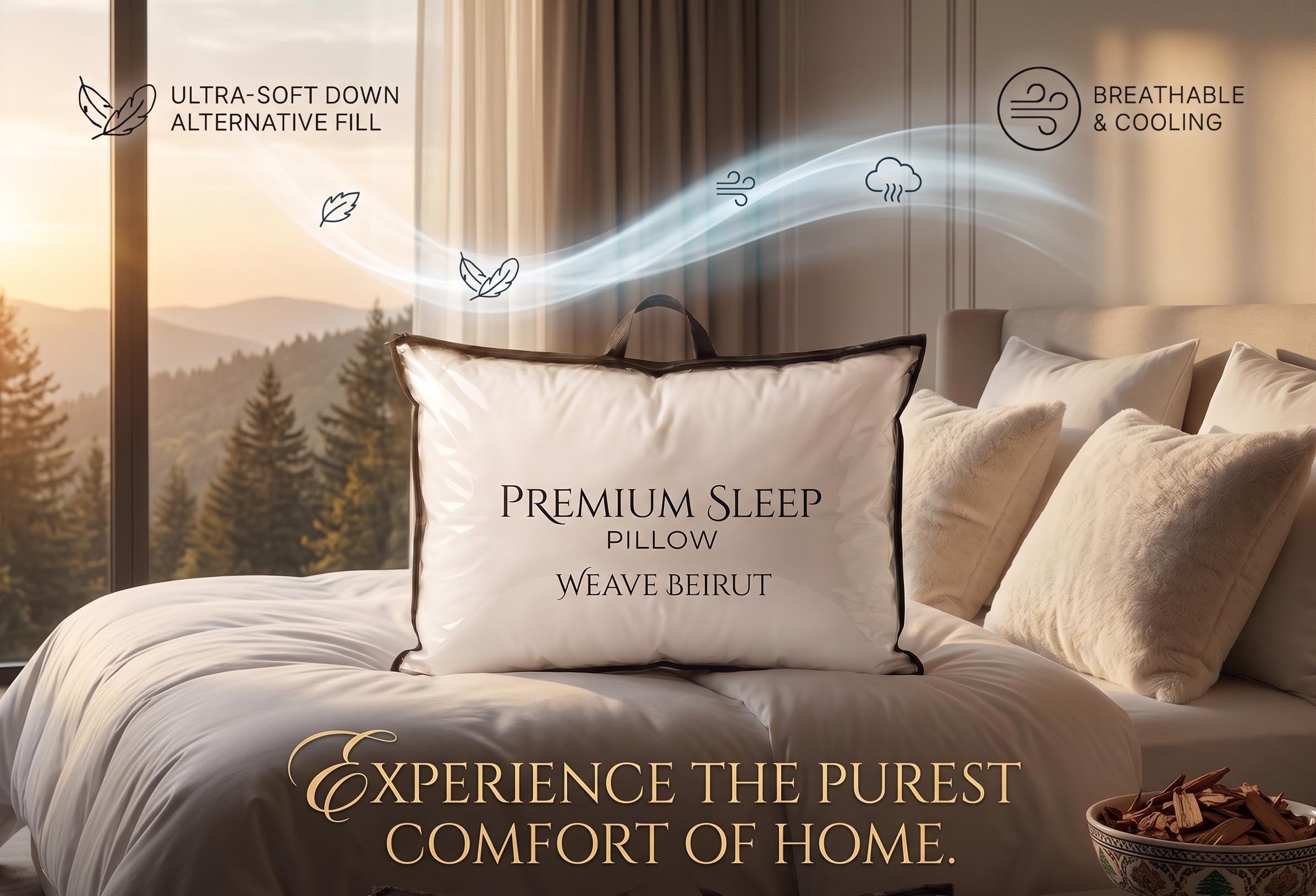 premium sleep pillow