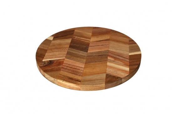 Danny Home™ Round Acacia Wooden Cutting / Serving Board